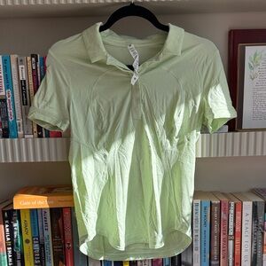 Lululemon Athletica Green Polo Shirt